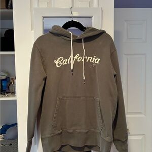 California American Eagle Outfitters Men's Gray Hoodie